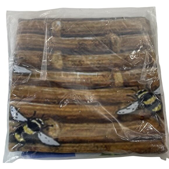 Bees at Work Wall Art - Brown and Green - Picture 3 of 3